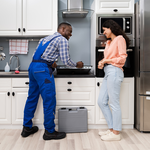 how long does it typically take to complete cooktop repair services in Campbell WI